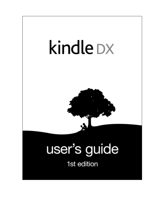 Kindle DX Users Guide