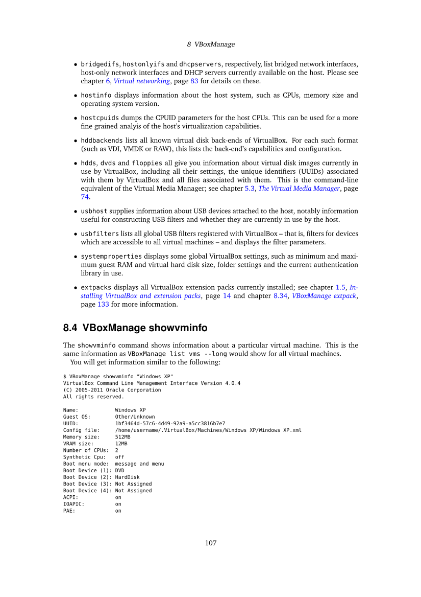 Oracle VM VirtualBox User Manual page 107