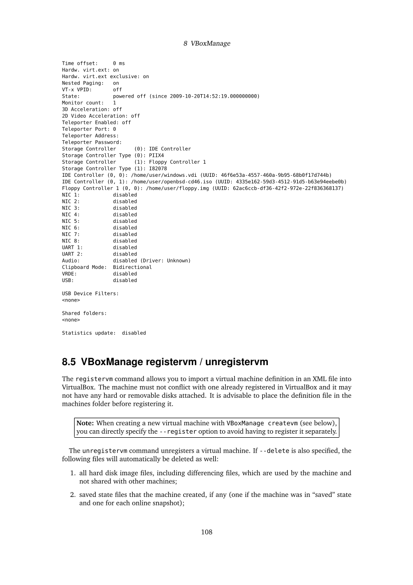Oracle VM VirtualBox User Manual page 108