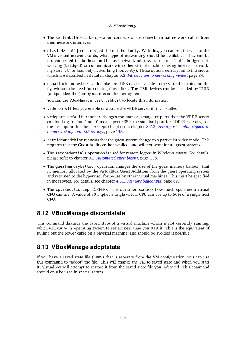 Oracle VM VirtualBox User Manual page 118