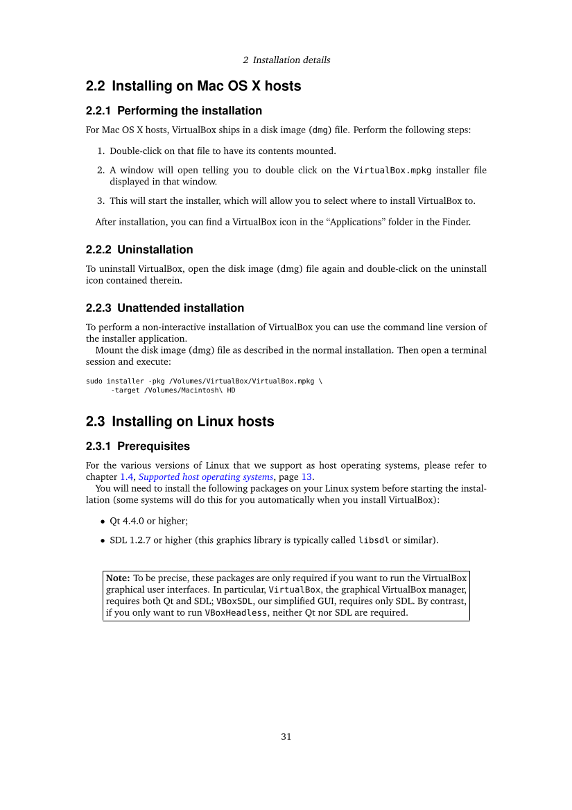 Oracle VM VirtualBox User Manual page 31