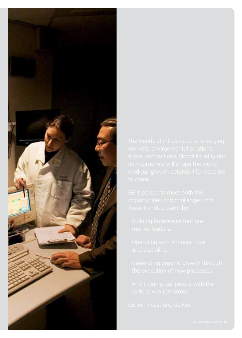 GE 2006 Annual Report page 18
