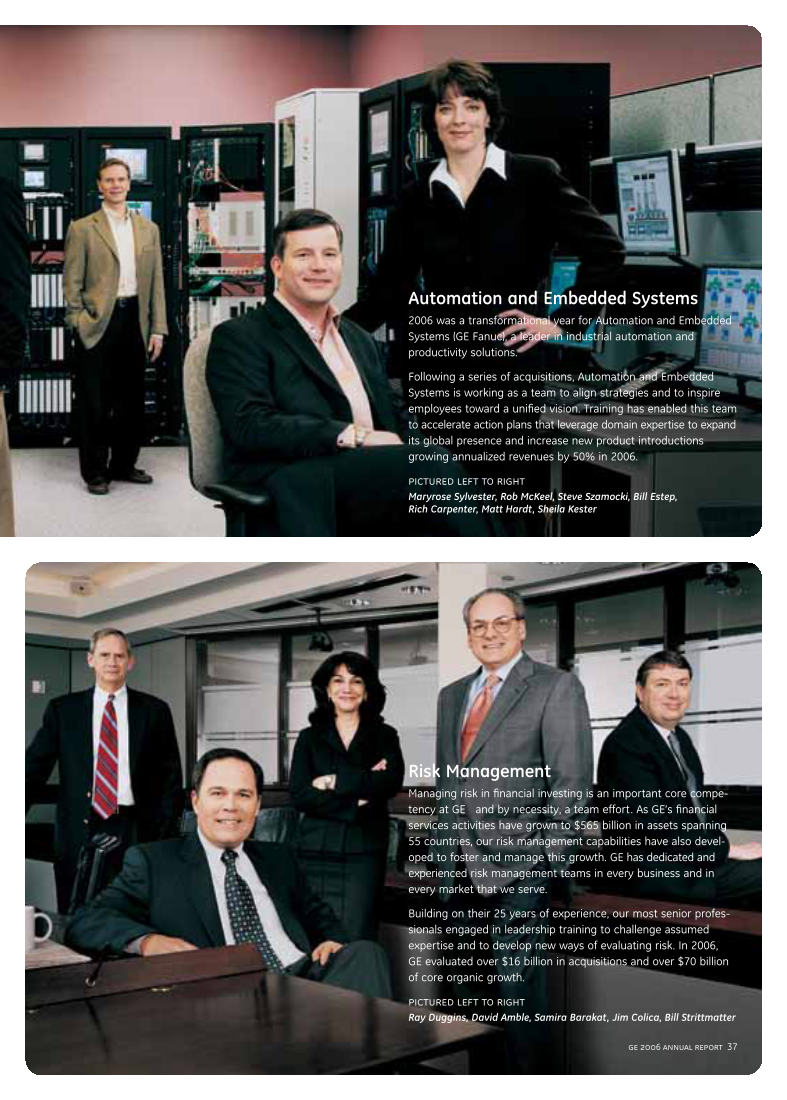 GE 2006 Annual Report page 36