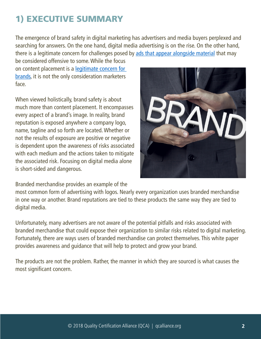 Brand Safety: More than Digital Media page 2
