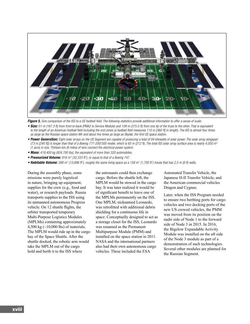The International Space Station: Operating an Outpost in the New Frontier page xviii
